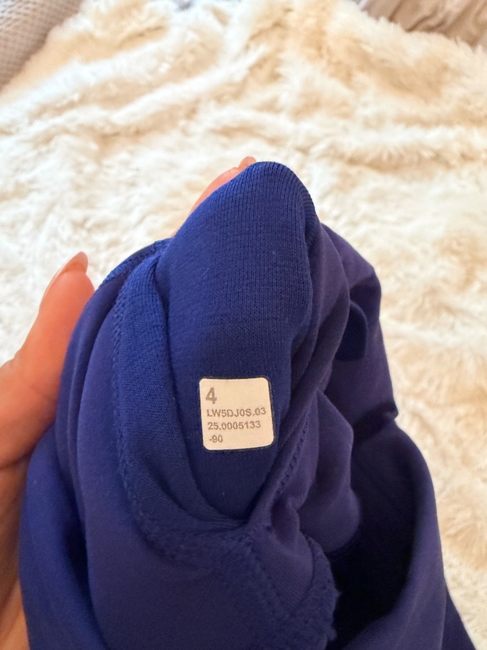 Lulu Clubhouse Blue Wunder Train High-Rise Tight Size 4, 25" - Picture 4 of 6
